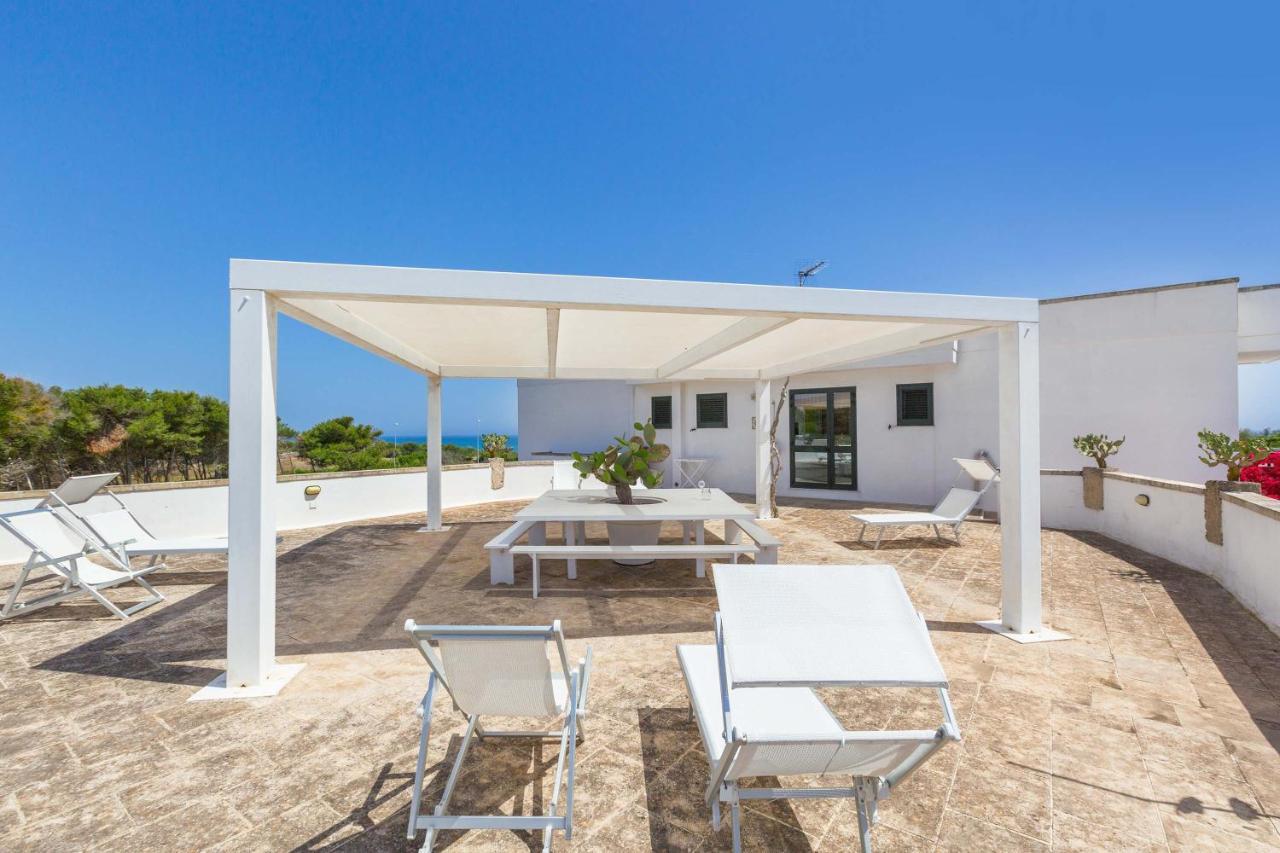 Residence Punta Cassano - In Piscina Sulla Spiaggia Di Sabbia San Foca Exterior photo